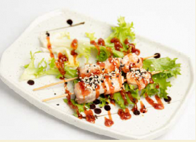 102. SPIDINI DI PESCE 什 锦 海 鲜 串 