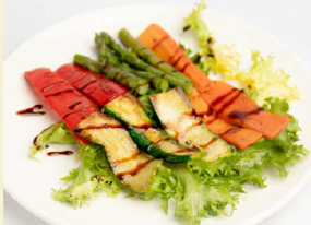 112. VERDURE ALLA PIASTRA 煎蔬菜