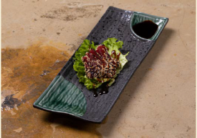 116. TATAKI DI TONNO 煎芝 麻金 枪鱼 片 