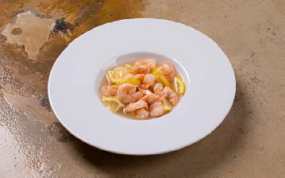 138. GAMBERI AL LIMONE 柠檬虾