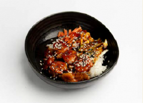 161. EBI DON 虾 仁 盖 饭