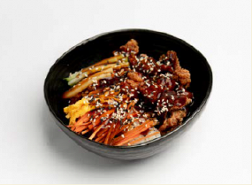 163. KATZU DON 猪 肉 盖 饭