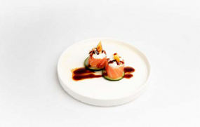 237. KUNKAN SPECIAL SALMON FLAMBE’ 