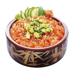 chirashi saumon + Avocat