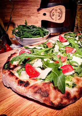 Kleine Pinsa Pesto di Rucola