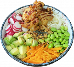 Poké bowl Poulet frit Teriyaki