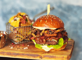 Smash Cheese Bacon Burger