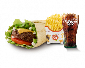 Menu Wrap Steak (frites + boisson)