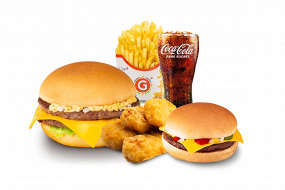 G2 (GLD + 4 Nuggets ou Cheese)