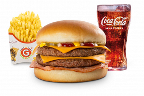 Menu Doublecheese Bacon