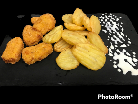 Kleine Hänchennuggets