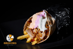 Shaorma de Pui la Lipie 