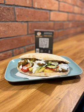 Falafel de post in Pita