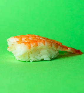Nigiri Ebi Gambero cotto