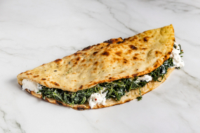 Mezzaluna con Cicoria & Stracciata di Bufala