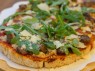 Bruschetta Porcini, Rúcula, Parmesano y Gorgonzola