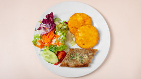 Gebackener Schafskäse