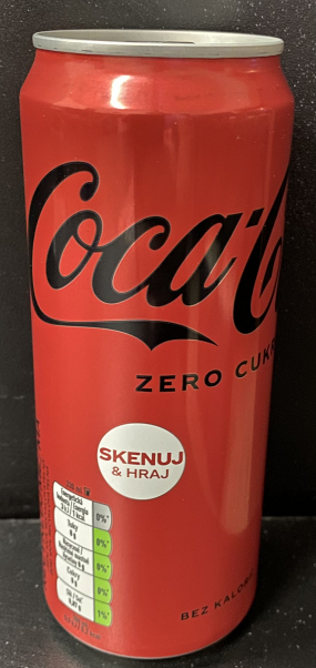 0,33l Coca-Cola  Zero