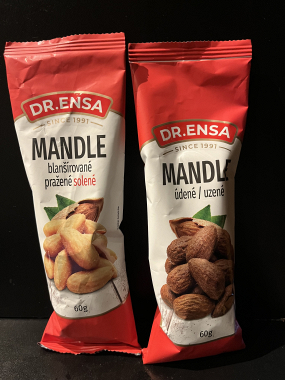 Mandle Solené, uzené 