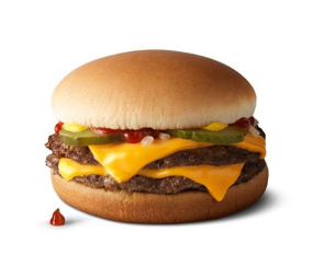 Double cheeseburger