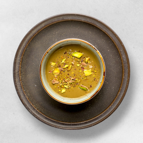 Panna Cotta mit Pistazien Creme