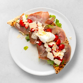 Pause am Berg (Empfehlung des Hauses als Calzone) 