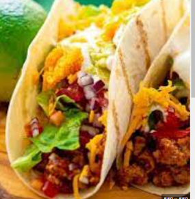 TACO'S MET VERSCHILLENDE SOORTEN VLEES