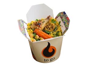 901 Couscous-Box mit Hühnchen