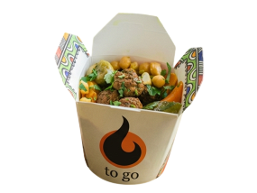 902 Couscous-Box mit Rinderhackbällchen