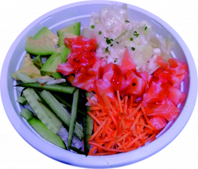 Poke Bowl Saumon et 4 Légumes