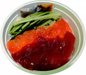 Chirashi Saumon et Thon Rouge