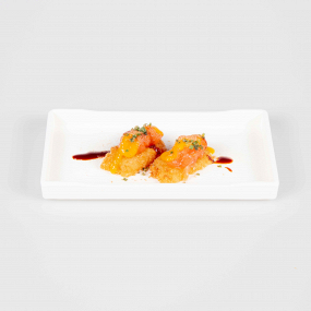 11 CRISPY SALMON RICE 4PZ