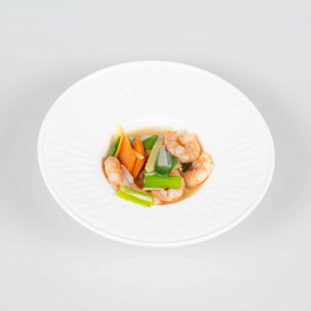 9 GAMBERI ZENZERO E CIPOLLA