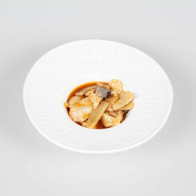 13 POLLO FUNGHI E BAMBU