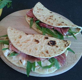 PIADINA CU BRESAOLA