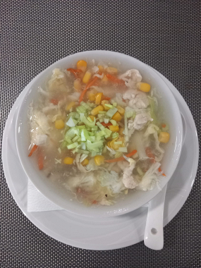 SUPĂ CU PORUMB / SOUP WITH CORN