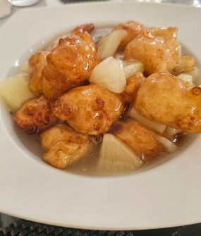 PUI CU ANANAS / CHICKEN WITH PINEAPPLE