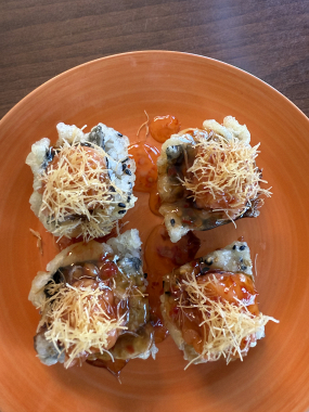 86 Sushi fritto sake 