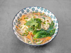 Ramen a mano in brodo (ramen soup)