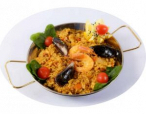  PAELLA CU FRUCTE DE MARE/ PAELLA WITH SEAFOOD