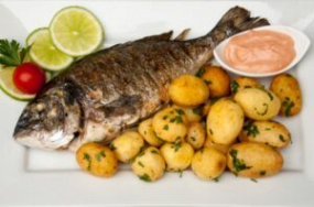 DORADA LA CUPTOR/BREAM MADE IN OVEN