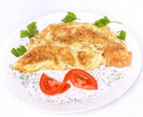 OMLETA CU SUNCA SI CASCAVAL/HAM AND CHEESE OMLETTE     200g