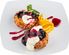 PAPANASI CU FINETTI/FRIED DUMPLINGS WITH COCOA CREAM 400g