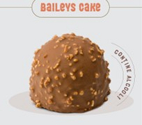 BAILEYS CAKE (CONTINE ALCOOL)  100g