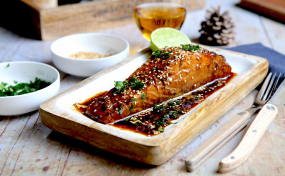 Pavé de Saumon Mariné