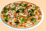161- Pizza Brócoli Halal 